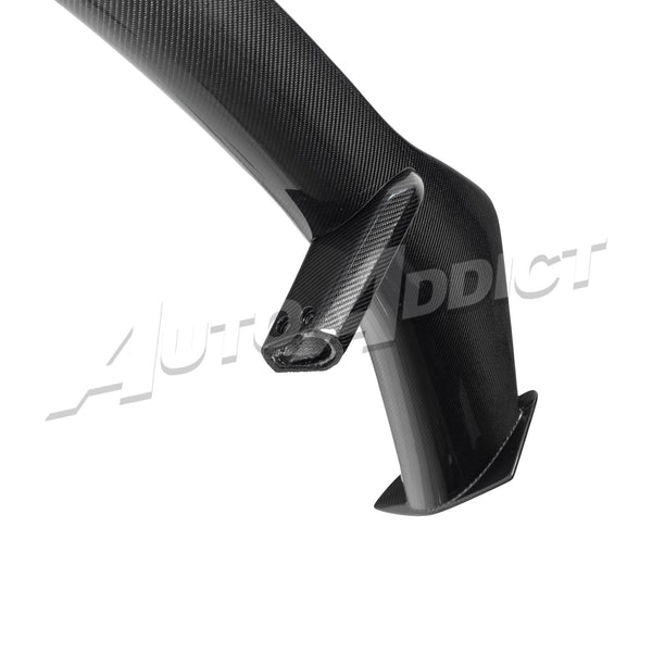 2023-2026 C8 Corvette Z06/E-Ray Z07 Carbon Fiber Rear High Spoiler w/ Integrated Upriser 1pc