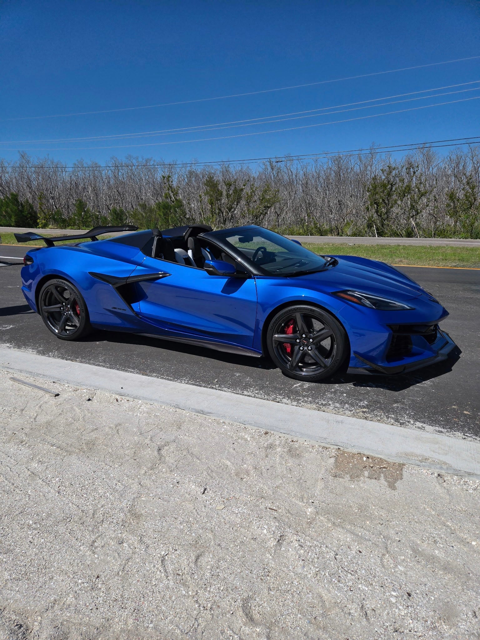 AGM C8 Corvette Z06/ERay Full Aero Kit WITH Canards – CForce