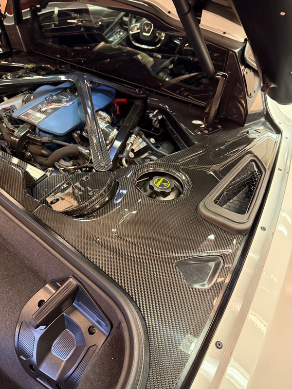 AGM C8 Corvette Carbon Fiber Ultimate Engine Bay Package