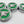 2015-2025 MUSTANG - FLUID CAP COVER AUTOMATIC TRANSMISSIONS ONLY, COYOTE LOGO 4PC SET | CHOOSE INLAY COLOR