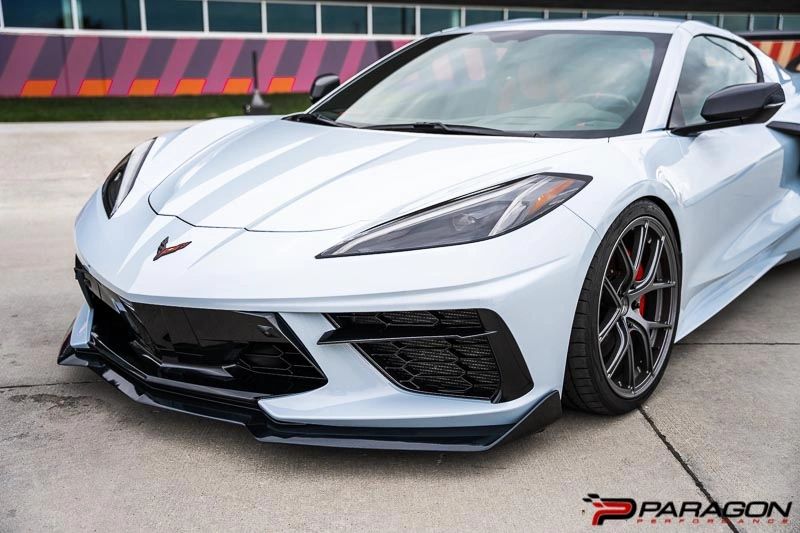 Paragon Performance C8 Corvette 5VM Style Carbon Flash Painted Front Lip/Spoiler