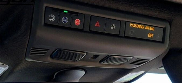 CForce Performance C8 Corvette Carbon Fiber Reading Lamp Overlay