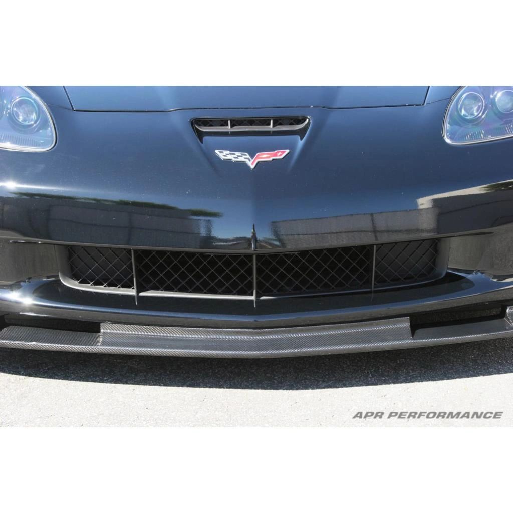 Chevrolet Corvette C6 Z06 Front Air Dam/ Splitter/ Lip Version 2 w/ Bumper Reinforcement 2006-2013 ( Z06 / GS only)