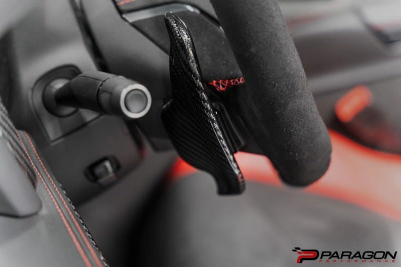 Paragon C8 Corvette Carbon Fiber Paddle Shifter Covers