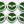 2005-2013 C6 Corvette - Crossed Flag Fluid Cap Covers 6Pc Manual Transmission | Choose Color