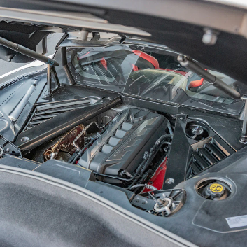 Corvette C8 Coupe Engine Bay Panel Cover Stingray, ERay, Z06