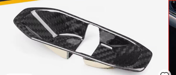 2026+Corvette C8 Carbon Fiber Console Gear Mode Selector Cover  Stingray 1LT