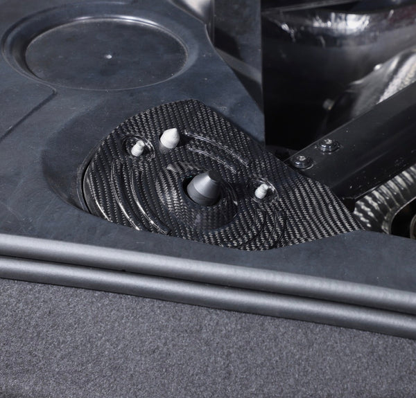 CForce Performance C8 Corvette Carbon Fiber Rear Strut Tower Covers Coupe Only