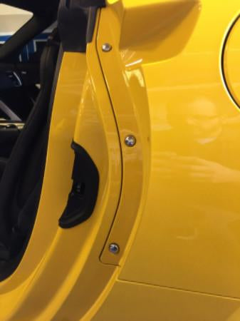 2014-2019 C7/Z06 Corvette - Door Jam Button Kit 6Pc | Classic Chrome