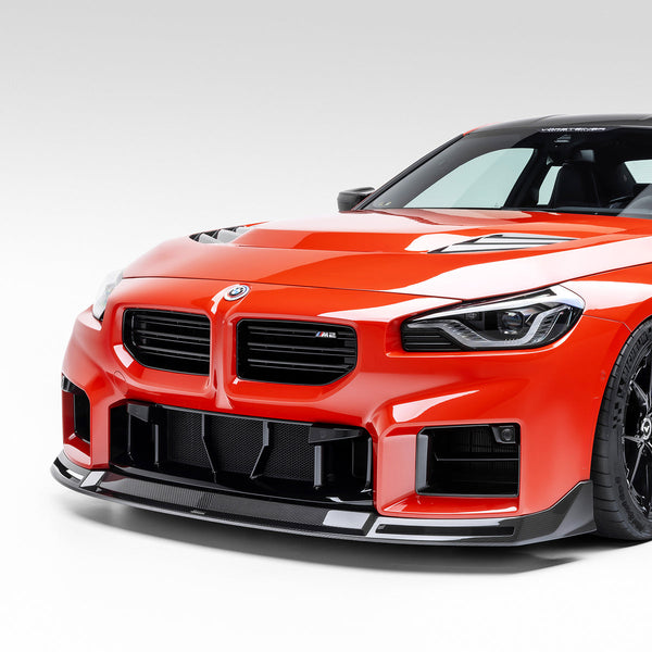 2023-Up BMW G87 M2 Exterior Vorsteiner Performance BMW G8X M2 VRS Aero Front Spoiler Carbon fiber PP 2X2 Glossy V-Style™️