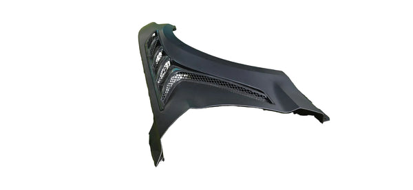 2015-17 Ford Mustang S550 | GTD Style Primed Black Front Side Vented Fenders