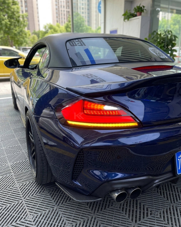 BMW Z4 E89 Clear and Clear/Red LED Tail Lights Upgrade (2008-2016)