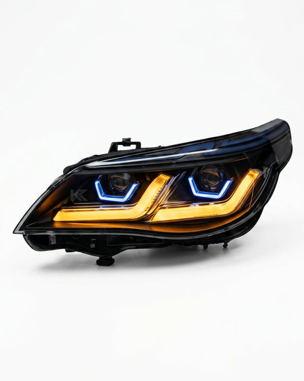 BMW 5-Series E60 E61 525i 530i 535i "Modern Style" LED Headlights (2003-2010)