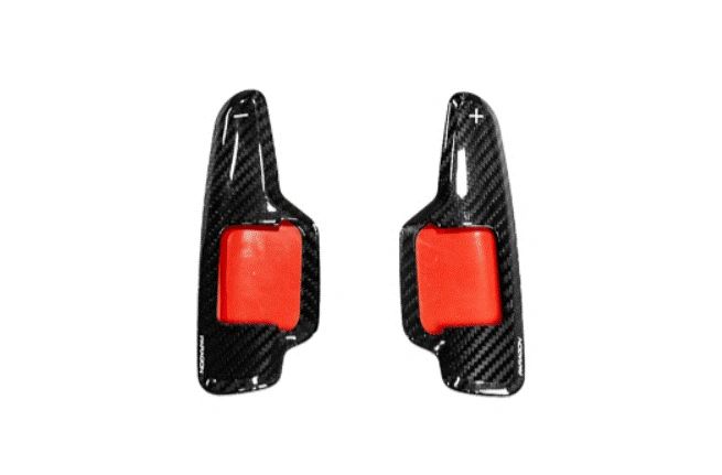 Paragon C8 Corvette Paddle Shifter Covers - Carbon Fiber