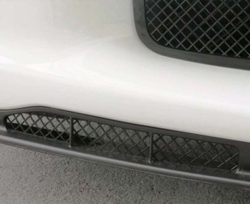 2006-2013 Z06/GS/ZR1 Corvette - Air Dam Grilles | Blakk Stealth Stainless Laser Mesh