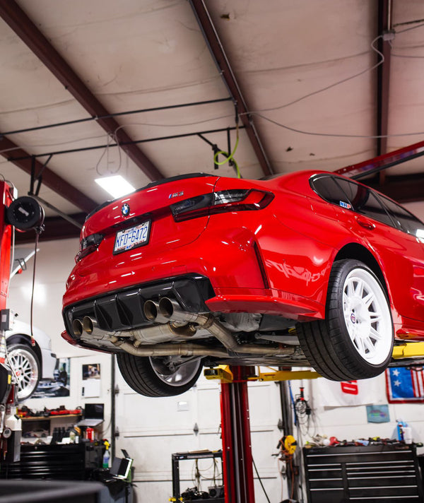 MAD BMW M3 M4 G8x S58 Axle Back Exhaust