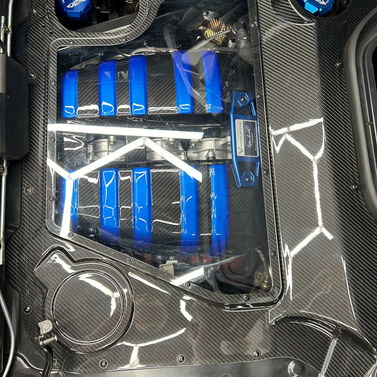 C8 Corvette Z06 2023 - 2025 Premium Custom Engine Cover – CForce ...