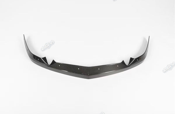 AGM C8 ZR1 Carbon Fiber Tall Hood Gurney Flap (add on to OEM ZR1 Hood)
