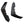 2016-2018 Chevy Camaro 1LE Canards (dive planes) AAUSA Bumper Mold
