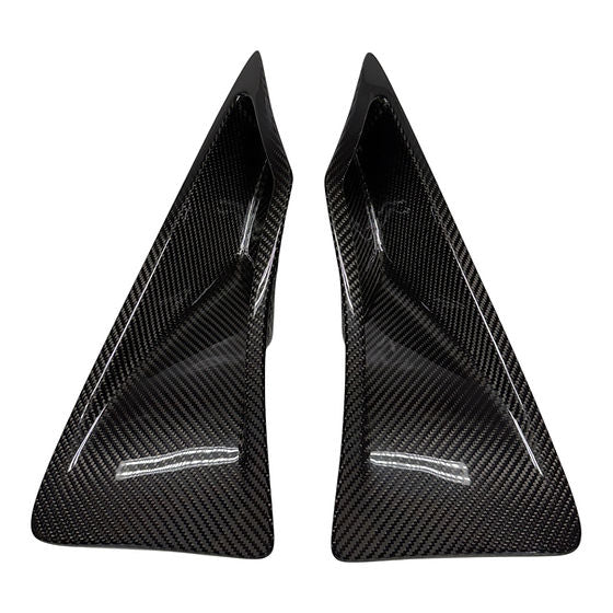 AGM C8 Corvette Fender Vents Visible Carbon Fiber