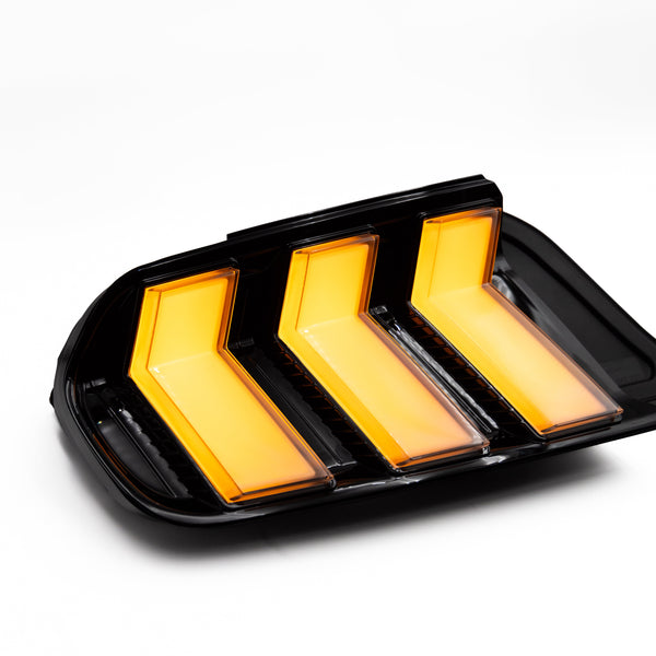 2015-2023 Mustang S550 Euro Tail Lights (Clear/Smoked)