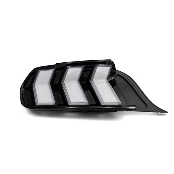 2015-2023 Mustang S550 Euro Taillights S650 Style RGB (Clear/Smoked)