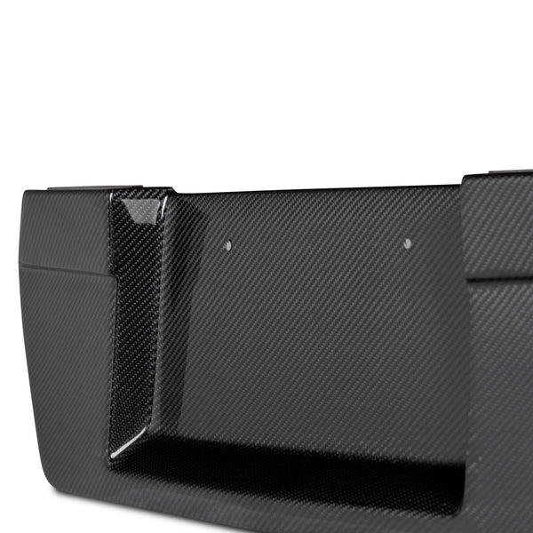 2020-2026 Corvette C8 Carbon Fiber License Plate Backing for Stingray Rear Bumper