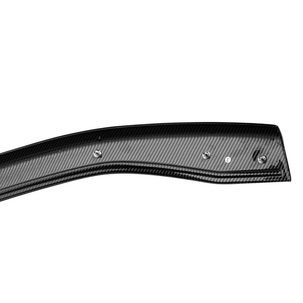 2016-2025 Chevy Camaro Type-SS 1LE Gloss Carbon Fiber 3pc Rear Spoiler