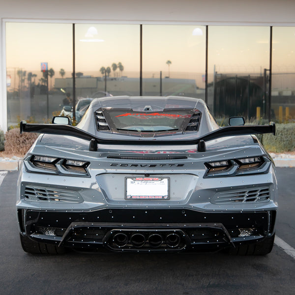2023-2026 C8 Corvette Z06/E-Ray Z07 Rear Spoiler Carbon Fiber 1pc