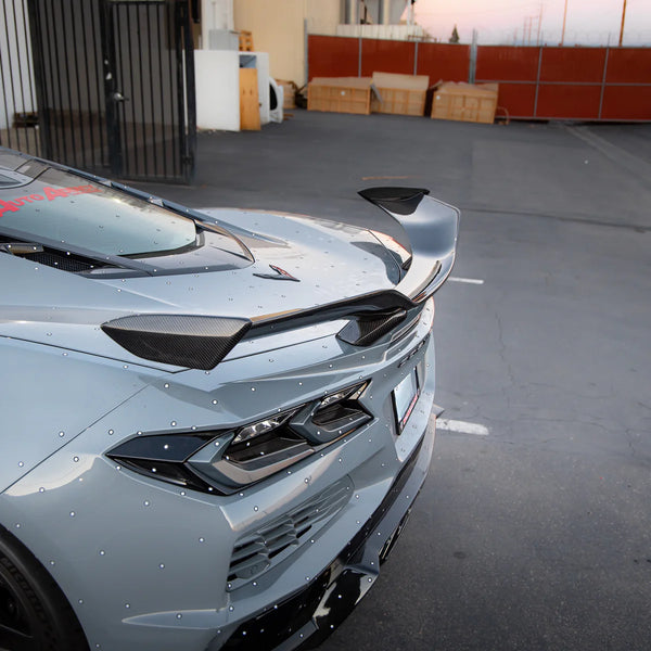 2023-2026 C8 Corvette Z06/E-Ray Z07 Rear Spoiler Carbon Fiber 1pc