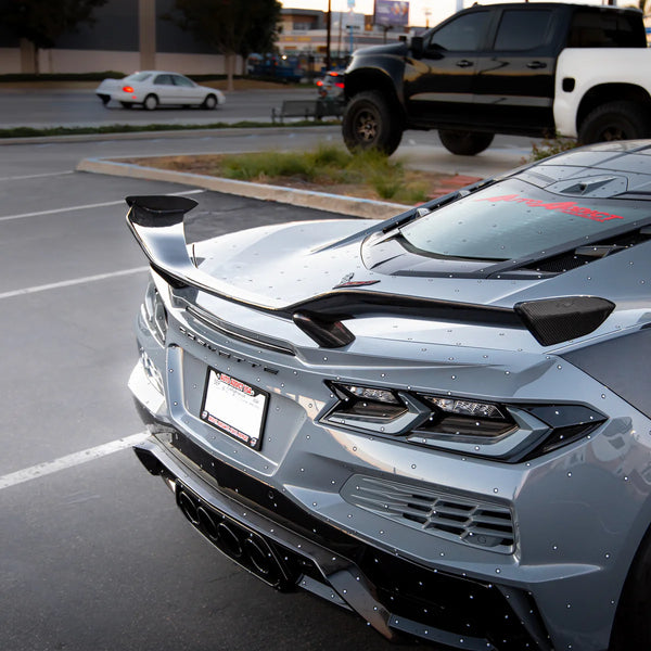 2023-2026 C8 Corvette Z06/E-Ray Z07 Rear Spoiler Carbon Fiber 1pc