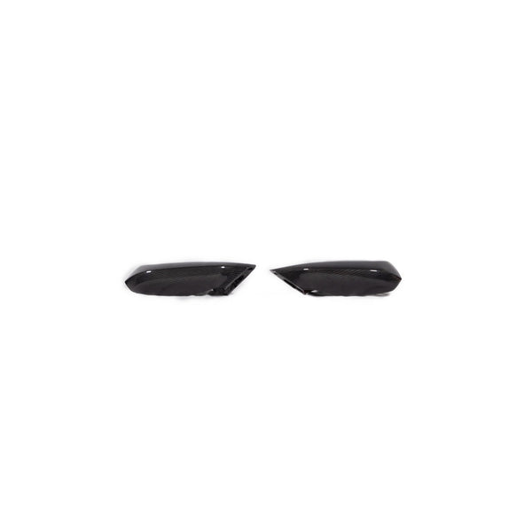 2010-2015 Chevy Camaro Carbon Fiber Mirror Caps Replacement Pair
