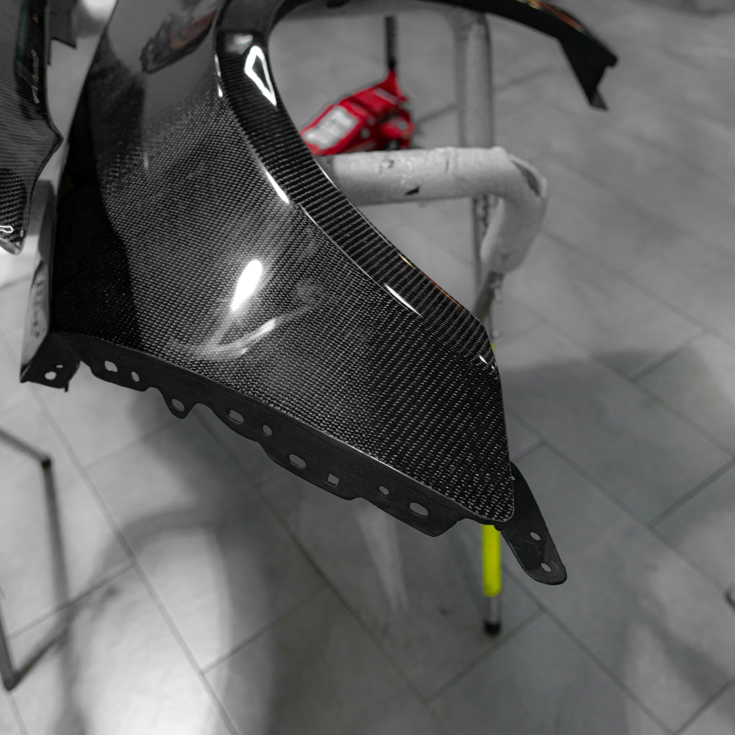 OPEN BOX 2010-2015 CHEVY CAMARO TYPE-SS CARBON FIBER FENDERS (PAIR)