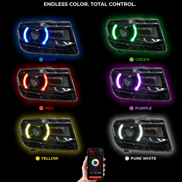 Chevrolet Camaro RS/SS Multicolor DRL Boards (2014-2015)