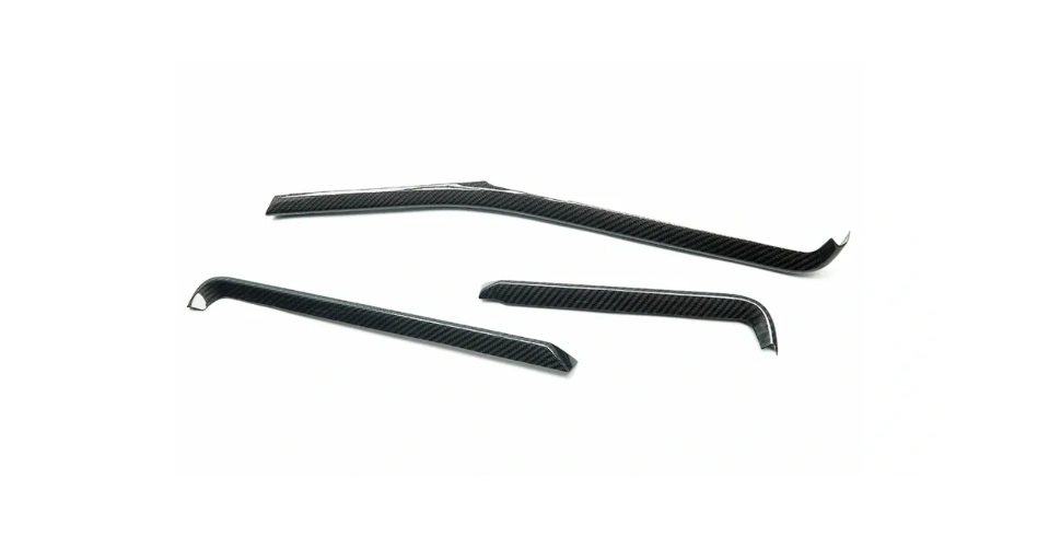 CFP C8 Corvette Carbon Fiber 3pc Interior Trim Kit