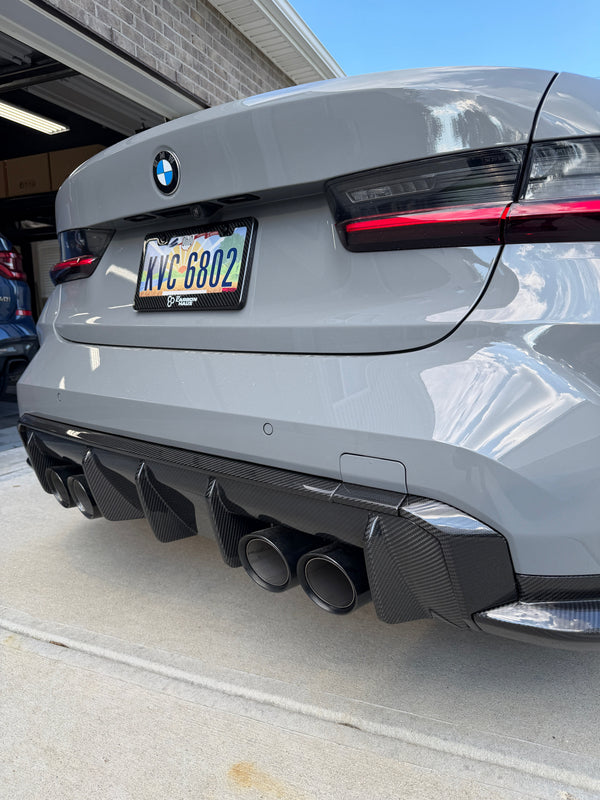 G8X Carbon Fiber Upper Diffuser Trim