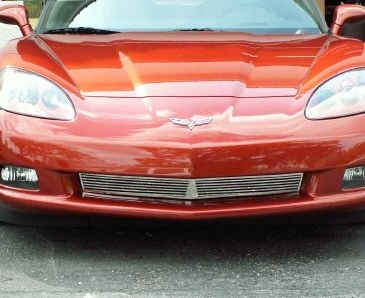 2005-2013 C6 Corvette - Front Grille Billet Style | Polished Stainless Steel