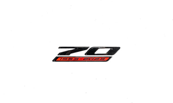 C8 Corvette 70TH Anniversary Side Emblems - PAIR