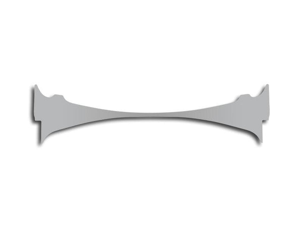 2010-2015 Camaro - Lower Hood Plate | Polished Stainless Steel