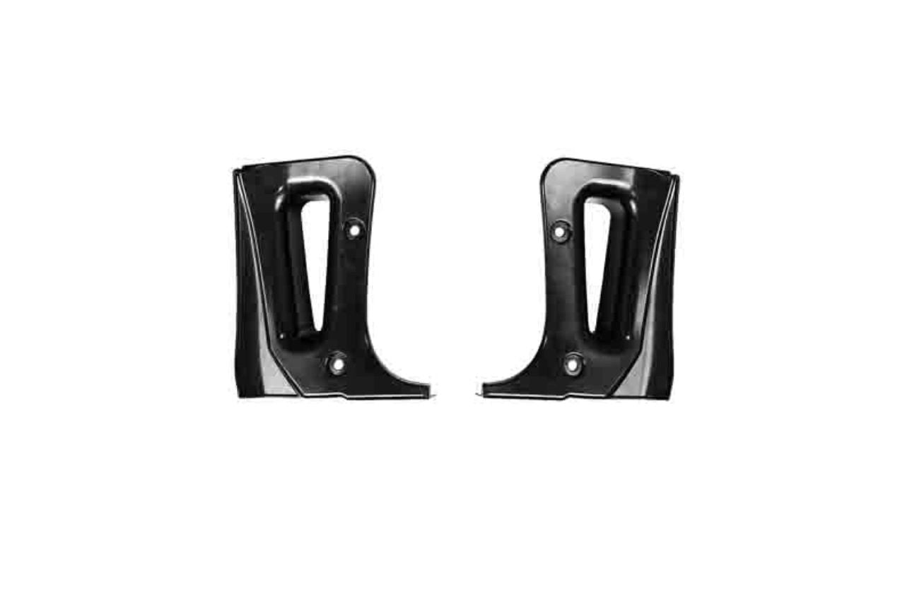 C8 Corvette Z06 & ERay Extended Front Splash Guards - Carbon Flash