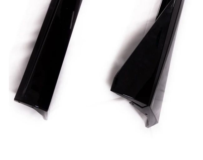 2010-2015 Chevy Camaro Evo Style Gloss Black Side Skirt Rockers