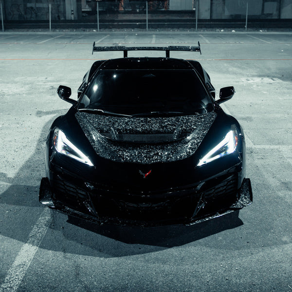 2023-2026 Corvette C8 Quiet Racing ZR1 ZTK Forged Carbon Fiber Aero Kit Z06/E-Ray