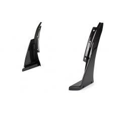 Carbon Fiber Front Canards/ Bumper Spats ( For APR C7 Airdam Only)