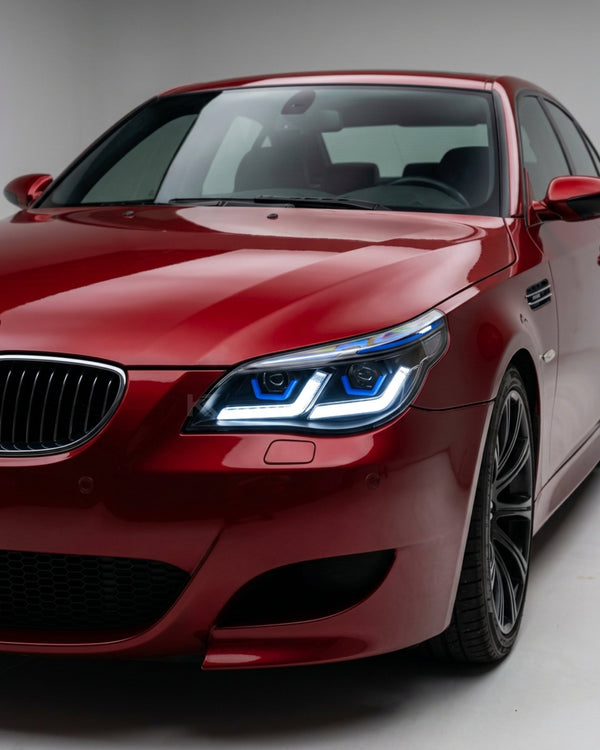 BMW 5-Series E60 E61 525i 530i 535i "Modern Style" LED Headlights (2003-2010)