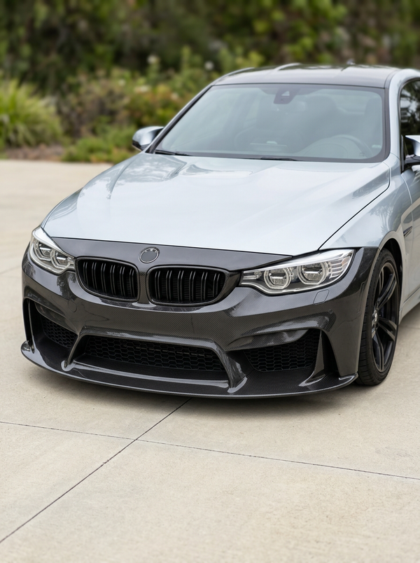 BMW 3 Series F80 F82 F83 Carbon Fiber 3D Front Bumper (2011-2019)