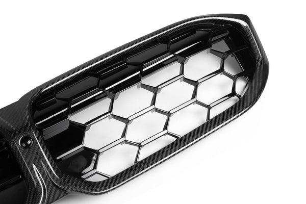 3 Series G20/G21/G28 LCI Diamond Dry Carbon Fiber Grill