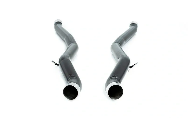 Eisenmann F90 M5 Black Series Center Pipe Set - Non-Resonated