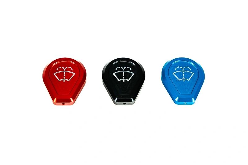 C8 Corvette Washer Fluid Cap Cover - Black, Blue or Red