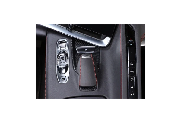 CFP C8 Corvette Carbon Fiber Mode Selector Trim Overlay