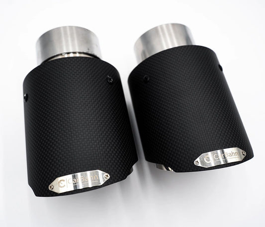 CBB07-00-8929 – F Series Carbahn Carbon Fiber Exhaust Tips